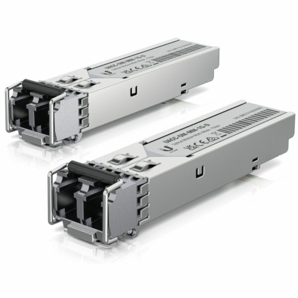 Трансивер / Ubiquiti UACC-OM-MM-1G-D / Трансивер/ SFP transceiver that supports 1G connections up to 550 m using multi-mode fiber with a duplex LC UPC connector