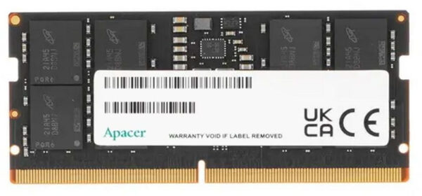 Память DDR5 32GB 4800MHz Apacer FS.32G2A.PTH RTL PC5-38400 CL40 SO-DIMM 262-pin 1.2В Ret