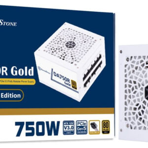 Блок питания Silverstone ATX 750W Decathlon DA750R 80+ gold (20+4pin) APFC 120mm fan 8xSATA Cab Manag RTL
