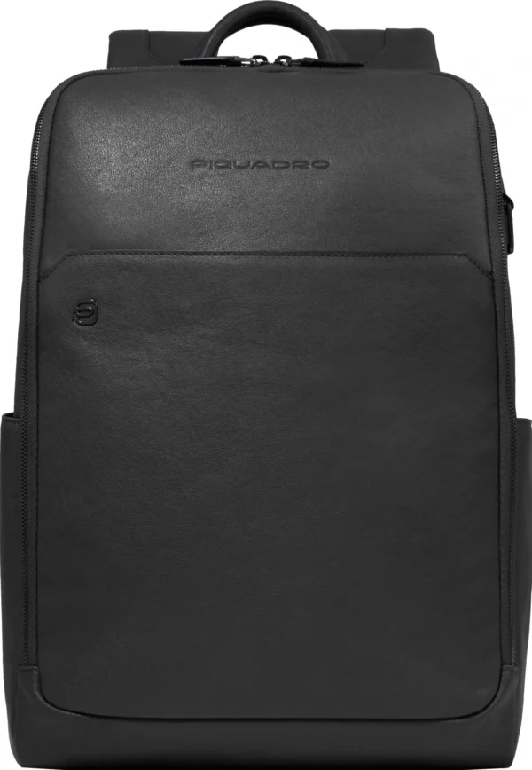 Рюкзак мужской Piquadro Black Square CA6501B3/N черный кожа