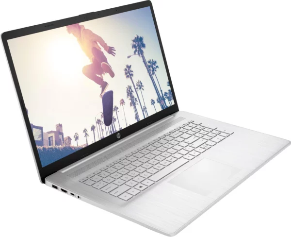 Ноутбук HP 17-cn3158mg Core i5 1334U 16Gb SSD512Gb Intel Iris Xe graphics 17.3" IPS FHD (1920x1080) Windows 11 Home silver WiFi BT Cam (9Q9J8EA)