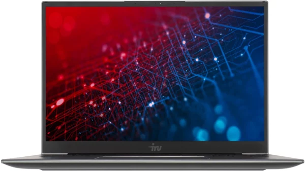 Ноутбук IRU Planio 14INP N-series N100 8Gb SSD256Gb Intel UHD Graphics 14" IPS FHD (1920x1080) Windows 11 Professional grey WiFi BT Cam 5000mAh (2023733)