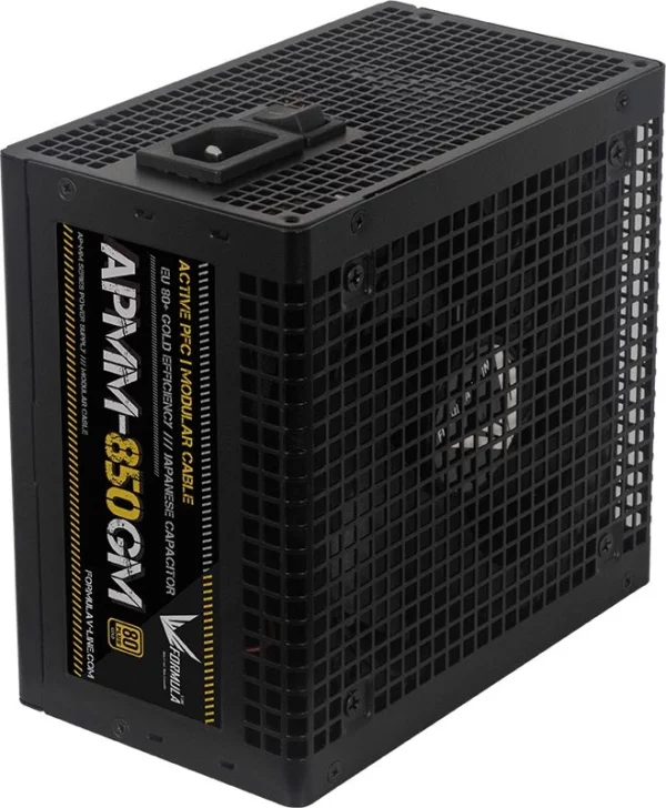 Блок питания Formula ATX 850W APMM-850GM Gen.5 80+ gold (20+4pin) APFC 120mm fan 8xSATA Cab Manag RTL