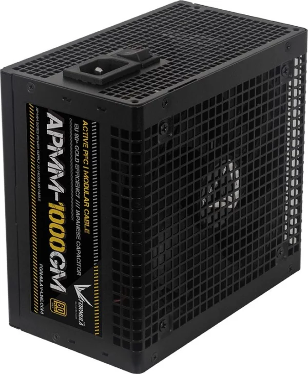 Блок питания Formula ATX 1000W APMM-1050GM Gen.5 80+ gold (20+4pin) APFC 120mm fan 8xSATA Cab Manag RTL