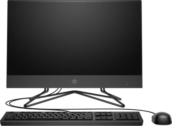 Моноблок HP 200 G4 21.5" Full HD i5 1235U (1.3) 8Gb SSD512Gb UHDG DVDRW Free DOS GbitEth WiFi BT клавиатура мышь Cam черный 1920x1080