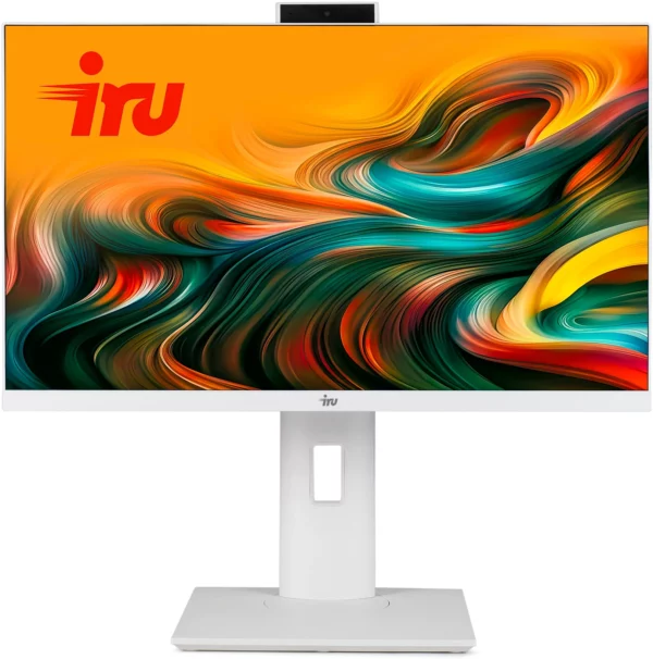 Моноблок IRU Tactio 23.8" Full HD i3 1215U (1.2) 8Gb SSD256Gb CR noOS GbitEth WiFi BT 120W Cam белый 1920x1080