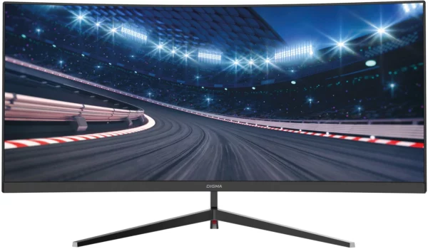 Монитор Digma 30" Overdrive 30A510F черный VA LED 8ms 21:9 HDMI M/M матовая 300cd 178гр/178гр 2560x1080 200Hz DP 2K USB 4.3кг