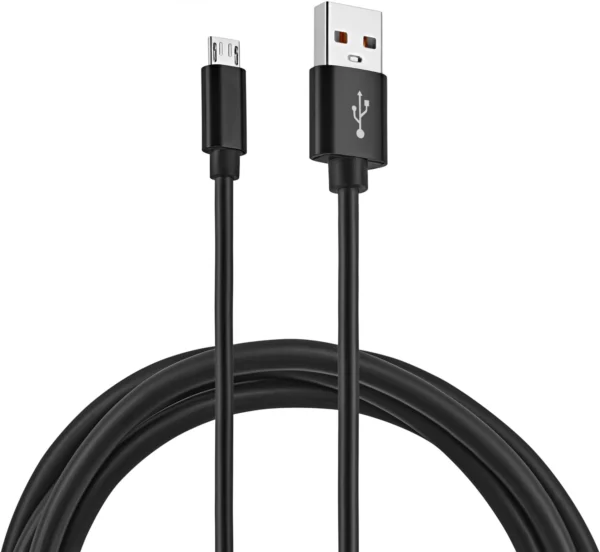 Кабель KingPrice KP-microUSB-2.4A-1m USB (m)-micro USB (m) 1м черный