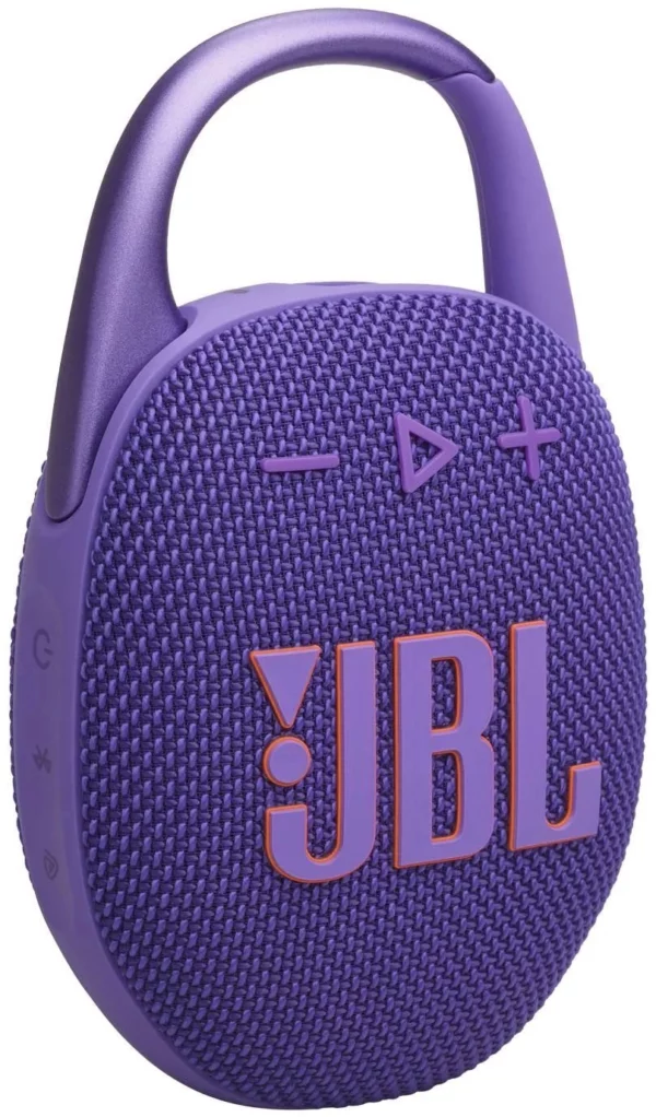 Колонка порт. JBL Clip 5 пурпурный 7W Mono BT 1400mAh