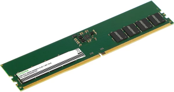 Память DDR5 32GB 6000MHz Digma DGMAD56000032D RTL PC5-48000 CL30 DIMM 288-pin 1.35В dual rank Ret