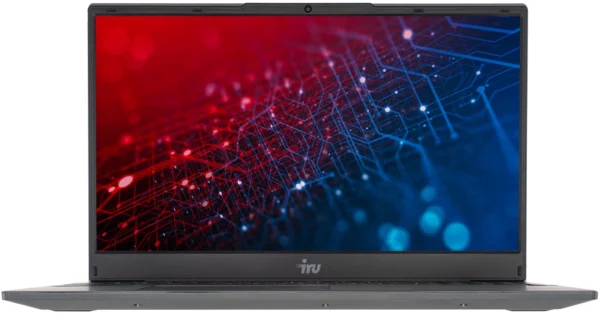 Ноутбук IRU Tactio 15PHC Ryzen 5 7430U 16Gb SSD512Gb Intel Iris Xe graphics R7 15.6" IPS FHD (1920x1080) Windows 11 Professional black (2046012)