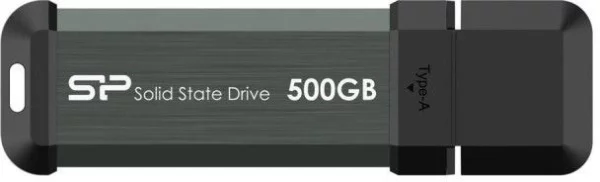 Накопитель SSD Silicon Power USB3.2 Gen2 500GB SP500GBUF3S70V1G MS70 1.8" синий