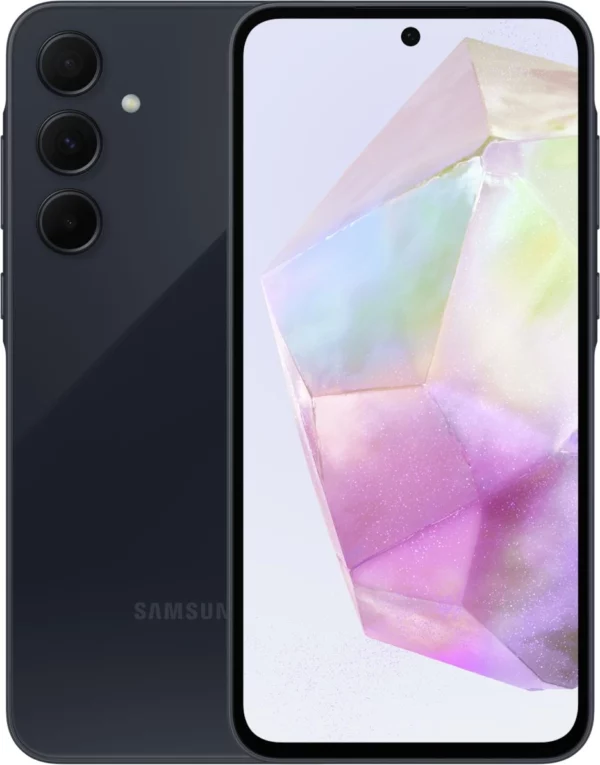 Смартфон Samsung SM-A356E Galaxy A35 5G 128Gb 6Gb темно-синий моноблок 3G 4G 6.6" 1080x2340 Android 14 50Mpix 802.11 a/b/g/n/ac/ax NFC GPS GSM900/1800 GSM1900 TouchSc Protect