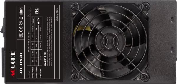 Блок питания Accord TFX 400W ACC-TFX400 (20+4pin) APFC 80mm fan 3xSATA RTL