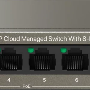 Коммутатор IP-Com G2210P-8-102W (L2) 9x1Гбит/с 1xКомбо(1000BASE-T/SFP) 1SFP 8PoE 92W неуправляемый