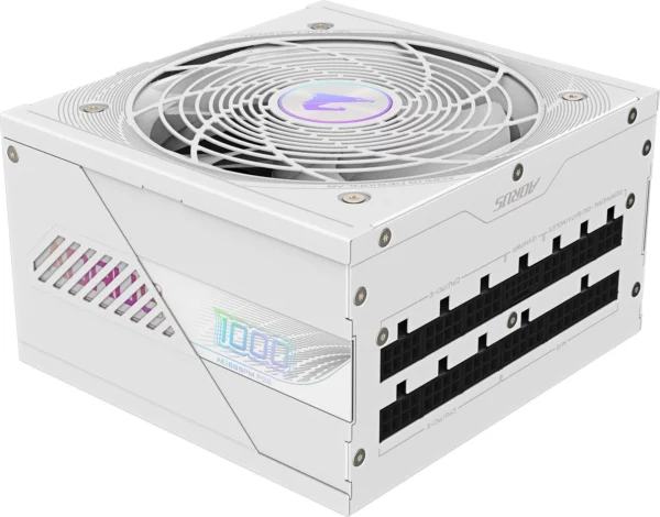 Блок питания Gigabyte ATX 1000W GP-AE1000PM PG5 ICE Gen.5 80+ platinum (20+4pin) APFC 120mm fan 16xSATA Cab Manag RTL