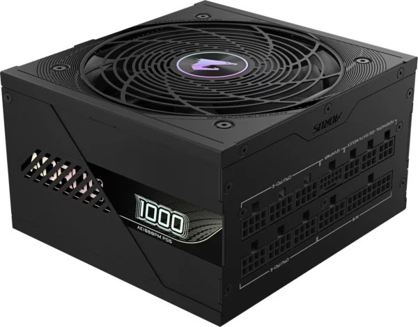 Блок питания Gigabyte ATX 1000W GP-AE1000PM PG5 Gen.5 80+ platinum (20+4pin) APFC 120mm fan 16xSATA Cab Manag RTL