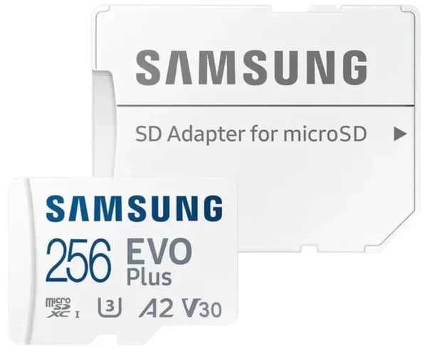 Флеш карта microSDXC 256GB Samsung MB-MC256SA EVO Plus + adapter