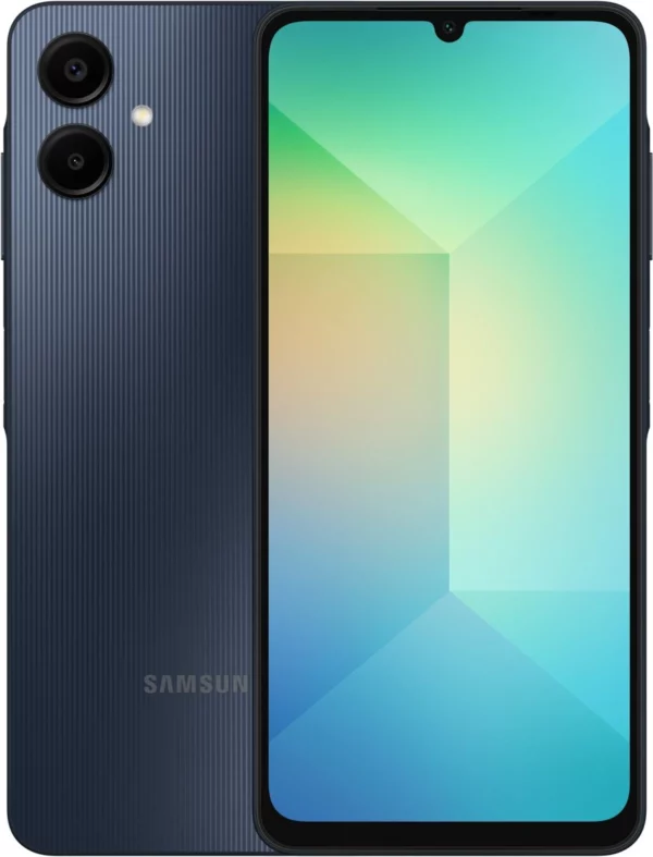 Смартфон Samsung SM-A065F Galaxy A06 64Gb 4Gb черный моноблок 3G 4G 6.7" 720x1600 Android 802.11 b/g/n GPS GSM900/1800 GSM1900 TouchSc