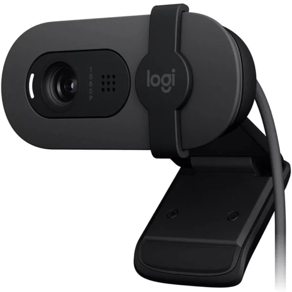 Камера Web Logitech Brio 95 графитовый 2Mpix (1920x1080) USB2.0 с микрофоном для ноутбука (960-001583)