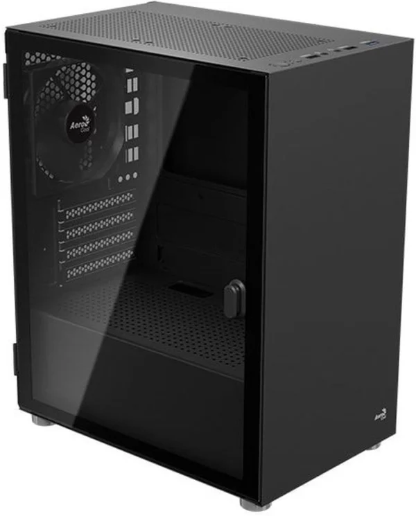 Корпус Aerocool CS-111 черный без БП mATX 1xUSB2.0 1xUSB3.0 audio