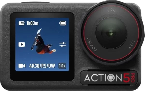 Экшн-камера Dji Osmo Action 5 Pro Adventure Combo 1xCMOS 12Mpix серый/черный