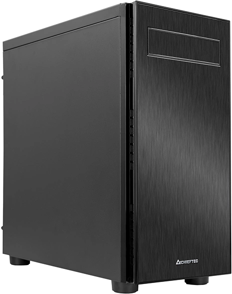 Корпус Chieftec HAWK черный без БП ATX 2x80mm 2x120mm 2xUSB2.0 2xUSB3.0 audio bott PSU