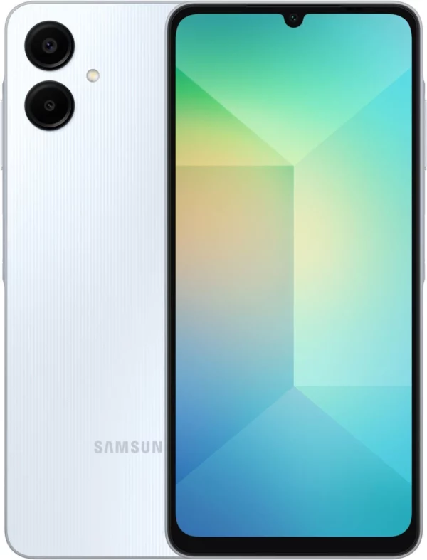 Смартфон Samsung SM-A065F Galaxy A06 128Gb 6Gb голубой моноблок 3G 4G 2Sim 6.7" 720x1600 Android 14 50Mpix 802.11 a/b/g/n/ac GPS GSM900/1800 GSM1900 TouchSc microSD max1024Gb