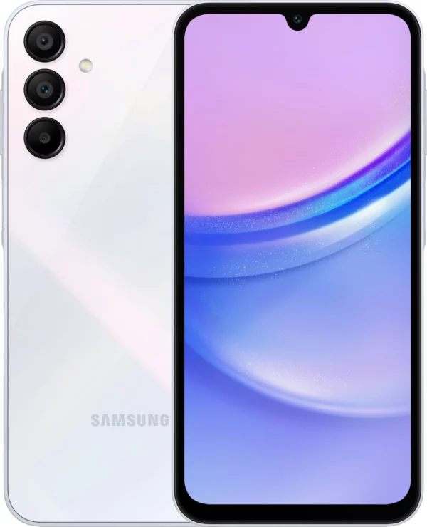 Смартфон Samsung SM-A155F Galaxy A15 256Gb 8Gb голубой моноблок 3G 4G 2Sim 6.5" 1080x2340 Android 14 50Mpix 802.11 a/b/g/n/ac NFC GPS GSM900/1800 GSM1900 TouchSc microSD max1024Gb