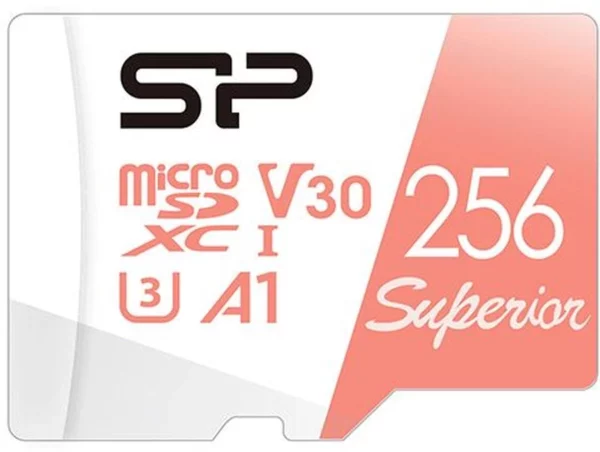 Флеш карта microSDXC 256GB Silicon Power SP256GBSTXDV3V20 Superior V30 A1 w/o adapter