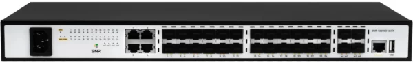 Коммутатор SNR SNR-S5210G-24FX (L2+) 4x1Гбит/с 4xКомбо(1000BASE-T/SFP) 20SFP 4SFP+ управляемый