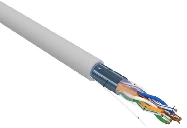 Кабель информационный PROconnect 01-0143 кат.5E UTP 4 пары 24AWG PVC внутренний 305м серый