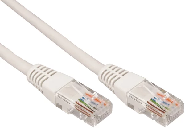 Патч-корд Rexant 18-1004 UTP RJ-45 вил.-вилка RJ-45 кат.5E 1.5м серый ПВХ