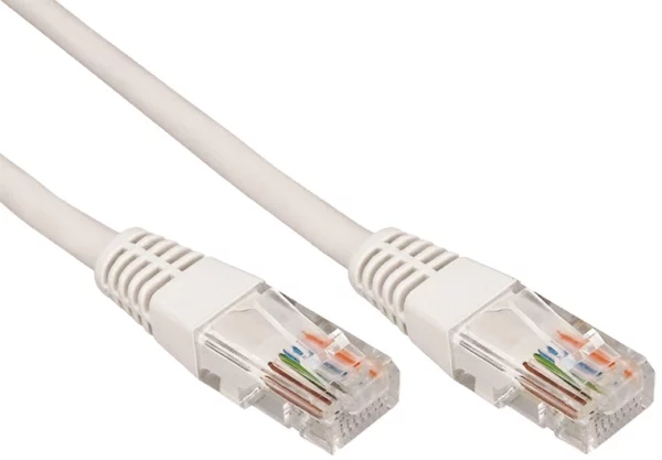 Патч-корд Rexant 18-1012 UTP RJ-45 вил.-вилка RJ-45 кат.5E 25м серый ПВХ