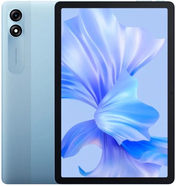 Планшет Blackview Tab 90 T606 (1.6) 8C RAM8Gb ROM128Gb 10.9" IPS 1280x800 4G 2Sim Android 14 голубой 13Mpix 8Mpix BT WiFi microSD 1Tb 8200mAh 37hr 450hrs