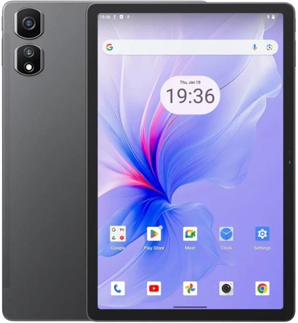 Планшет Blackview Tab 16 Pro T616 2.0 8C RAM8Gb ROM256Gb 11" IPS 2000x1200 4G 2Sim Android 12 серый 13Mpix 8Mpix BT WiFi microSD 1Tb 7700mAh 26hr 360hrs