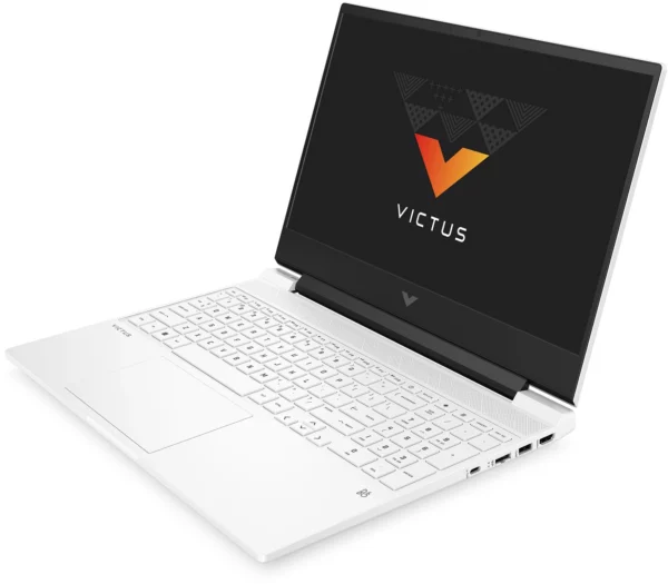 Ноутбук HP Victus 15-fa1033nn Core i5 12500H 16Gb SSD512Gb NVIDIA GeForce RTX4060 8Gb 15.6" IPS FHD (1920x1080) Free DOS white WiFi BT Cam (A0MY5EA)