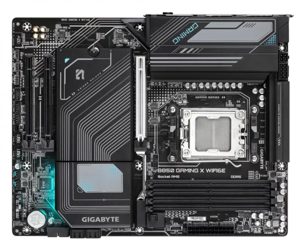 Материнская плата Gigabyte B850 GAMING X WIFI6E SocketAM5 AMD B850 4xDDR5 ATX AC`97 8ch(7.1) 2.5Gg RAID+HDMI