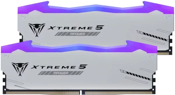 Память DDR5 2x24GB 8000MHz Patriot PVXR548G80C38KM Viper Xtreme 5 RGB RTL Gaming PC5-64000 CL38 DIMM 288-pin 1.45В с радиатором Ret