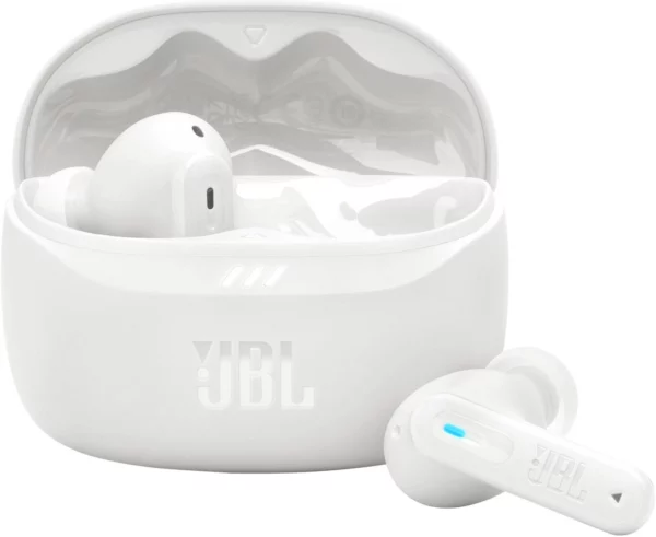 Гарнитура внутриканальные JBL Tune Beam 2 белый беспроводные bluetooth в ушной раковине (JBLTBEAM2WHT)