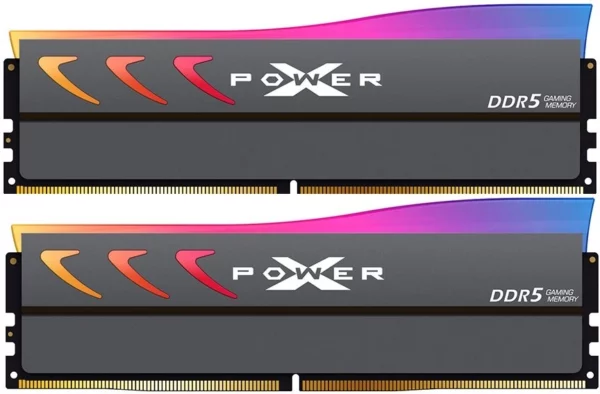 Память DDR5 2x16GB 6000MHz Silicon Power SP032GXLWU60AFDK Xpower Zenith RGB RTL PC5-48000 CL30 UDIMM 288-pin 1.35В kit single rank Ret