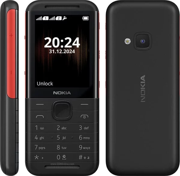 Мобильный телефон Nokia 5310 TA-1603 темно-красный моноблок 2Sim 2.8" 240x320 Series 30+ 0.3Mpix GSM900/1800 MP3 FM microSD max32Gb