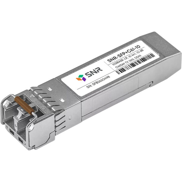 Модуль / SNR SNR-SFP+C61-10 / Модуль/ Модуль SFP+ CWDM оптический, дальность до 10км (10dB), 1610нм