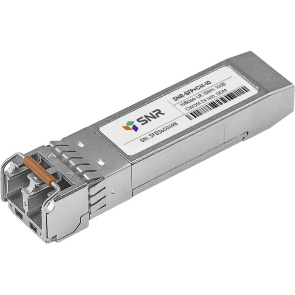 Модуль / SNR SNR-SFP+C41-10 / Модуль/ Модуль SFP+ CWDM оптический, дальность до 10км (10dB), 1410нм