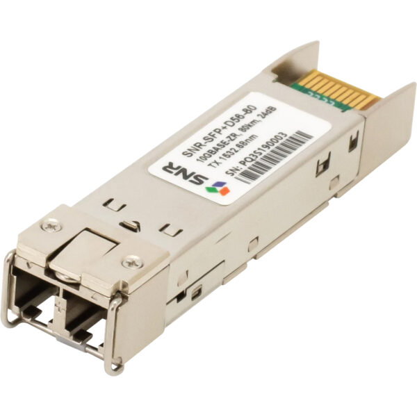 Модуль / SNR SNR-SFP+D56-80 / Модуль/ Модуль SFP+ DWDM оптический, дальность до 80км (24dB), 1532.68нм