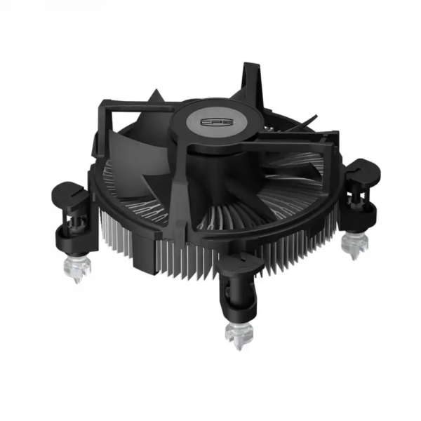 Кулер для процессора / PcCooler R94-V2 / Кулер для процессора/ PCCooler R94-V2 (65W, 4-pin PWM, 56mm, Al/Cu, -mm, 1x94mm, 34.44CFM, 27.3dBA, 2400RPM, S 1700/1851, silver, black)