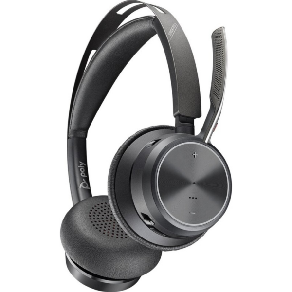 Гарнитура беспроводная / Plantronics VOYAGER FOCUS 2 UC,VFOCUS2 C (COMPUTER  MOBILE) (76U47AA) / Гарнитура беспроводная/ VOYAGER FOCUS 2 UC,VFOCUS2 C (COMPUTER  MOBILE) USB-C, PREMIUM STEREO BLUETOOTH HEADSET, WITHOUT CHARGE STAND, WORLDWIDE