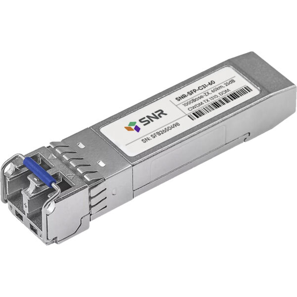 Модуль / SNR SNR-SFP-C31-60 / Модуль/ Модуль SFP CWDM оптический, дальность до 60км (25dB), 1310нм