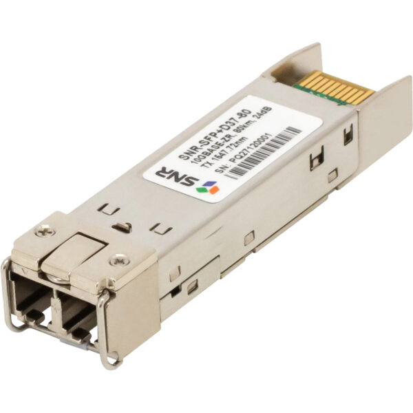 Модуль / SNR SNR-SFP+D37-80 / Модуль/ Модуль SFP+ DWDM оптический, дальность до 80км (24dB), 1547.72нм