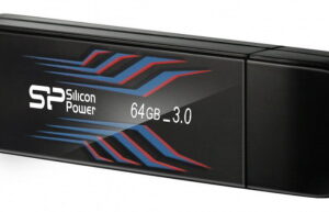 Флеш Диск Silicon Power 64Gb Blaze B10 SP064GBUF3B10V1B USB3.0 черный